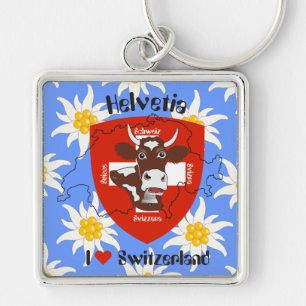 I Liebe Schweiz Schlüsselger Schlüsselanhänger