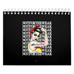 I Liebe Schwimmen - Schwimmen Mama nicht schwach Kalender