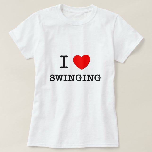 I Liebe-Schwingen T-Shirt (Design vorne)