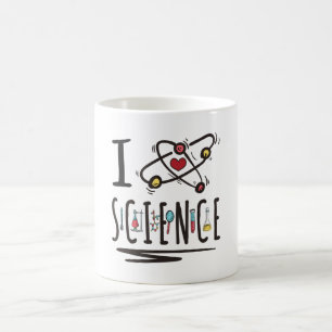 I Liebe Science Kaffeetasse
