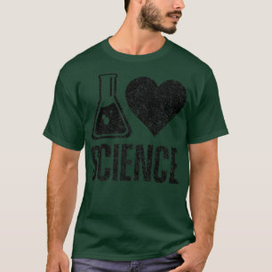I Liebe Science Lover Teacher Scientist Sciences P T-Shirt