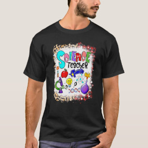 I Liebe Science Science Teacher Labrador Chemie Le T-Shirt