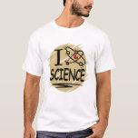 I Liebe Science T-Shirt<br><div class="desc">Phantastisches Wissenschaftsdesign mit einem Atomsymbol und dem Zitat "I Liebe Science". Eine perfekte Ergänzung für jeden Wissenschaftler, Wissenschaftsstudent, Wissenschaftslehrer und Wissenschaftsliebhaber. Tolle Geschenkidee.</div>