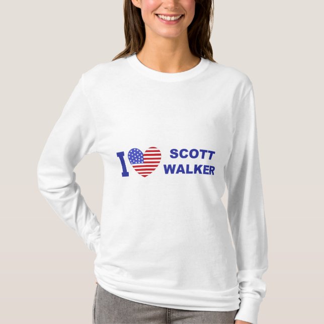 I Liebe-Scott-Wanderer T-Shirt (Vorderseite)