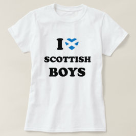I Liebe Scottish Boys T-Shirt