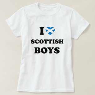 I Liebe Scottish Boys T-Shirt