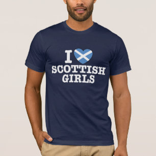 I Liebe Scottish Girls T-Shirt