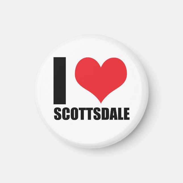 I Liebe Scottsdale Magnet (Vorne)