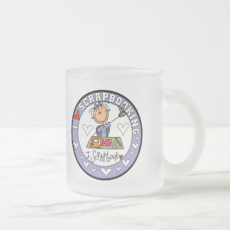 I Liebe Scrapbooking T-Shirts und Geschenke Mattglastasse