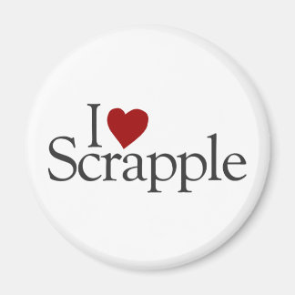 I Liebe Scrapple Magnet