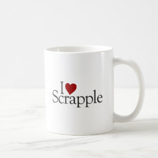 I Liebe Scrapple Tasse