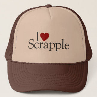 I Liebe Scrapple Truckerkappe