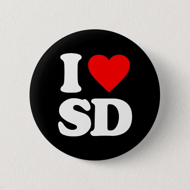 I LIEBE SD BUTTON (Vorderseite)