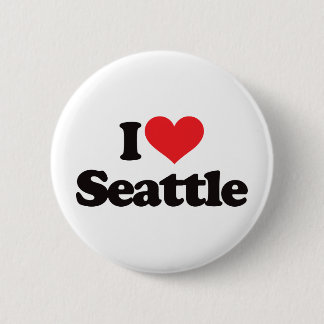 I Liebe Seattle Button
