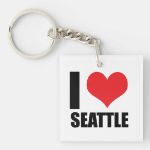I Liebe Seattle Schlüsselanhänger