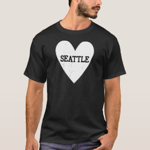 I Liebe Seattle Washington Tourist Wa Traveler Beh T-Shirt