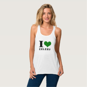 I Liebe Sellerie, Celery Love Tank Top