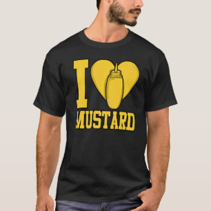 I Liebe Senfbedingungen T-Shirt