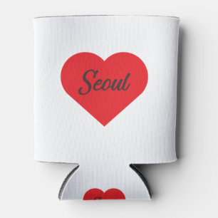 I Liebe Seoul - Südkorea Dosenkühler