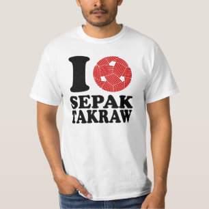 I Liebe Sepak Takraw T-Shirt