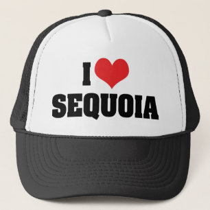 I Liebe Sequoia Truckerkappe