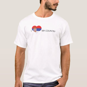 I Liebe Serbien T-Shirt