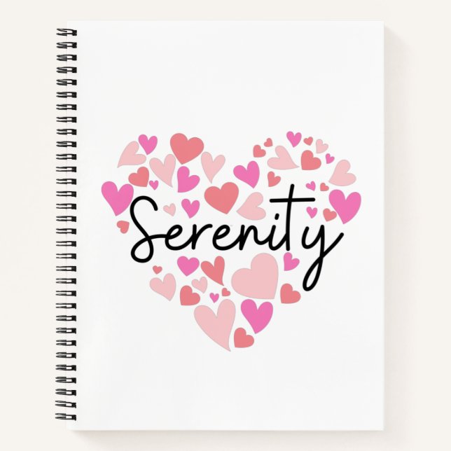 I Liebe Serenity Notizbuch (Vorderseite)