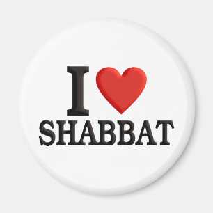 I Liebe Shabbat Magnet