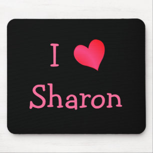 I Liebe Sharon Mousepad
