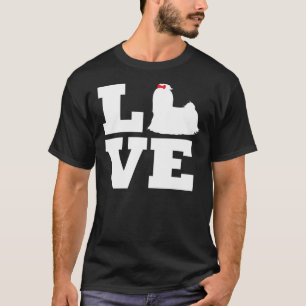 I Liebe Shih Tzu Angepasst Scoop T-Shirt