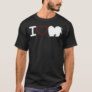 I Liebe Shih Tzu Dog I Liebe Herz T-Shirt