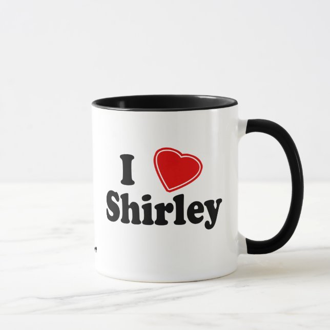 I Liebe Shirley Tasse (Rechts)
