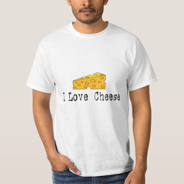 I Liebe Shirt Käse (Vorderseite)