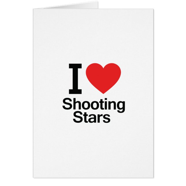 I Liebe Shooting Stars (Vorne)