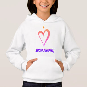 I Liebe Show Jumping - Kids Pullover Hoodie