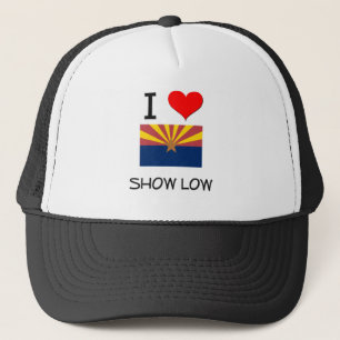 I Liebe SHOW NIEDRIGES Arizona Truckerkappe