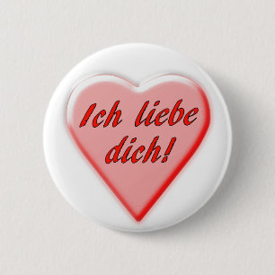 I Liebe Sie Button