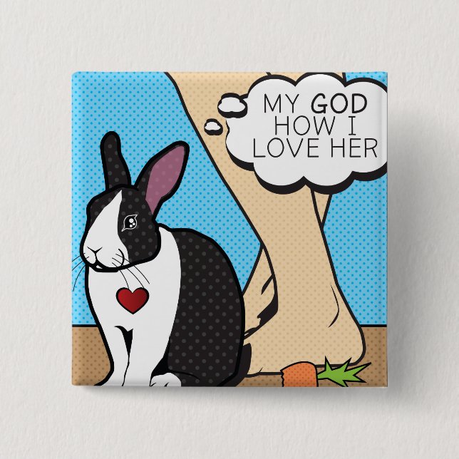 I LIEBE SIE BUTTON (Vorderseite)