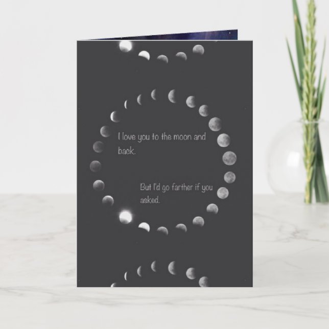 I Liebe Sie….Die Karte des Valentinsgrußes (Vorderseite)