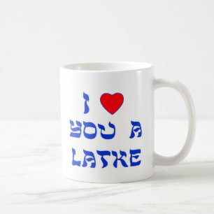I Liebe Sie ein Latke Kaffeetasse