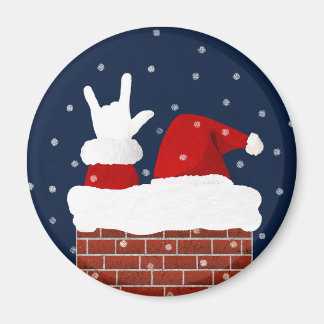 I Liebe Sie Handform ASL Weihnachtsmagnet Magnet