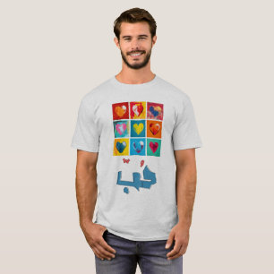 I Liebe Sie - Herzliche Liebe und Zuneigung - ب ح T-Shirt
