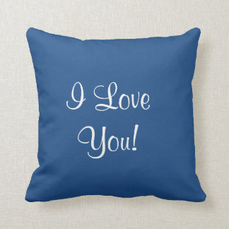 I Liebe Sie, i-Liebe Sie schöneres Kissen-Geschenk Kissen