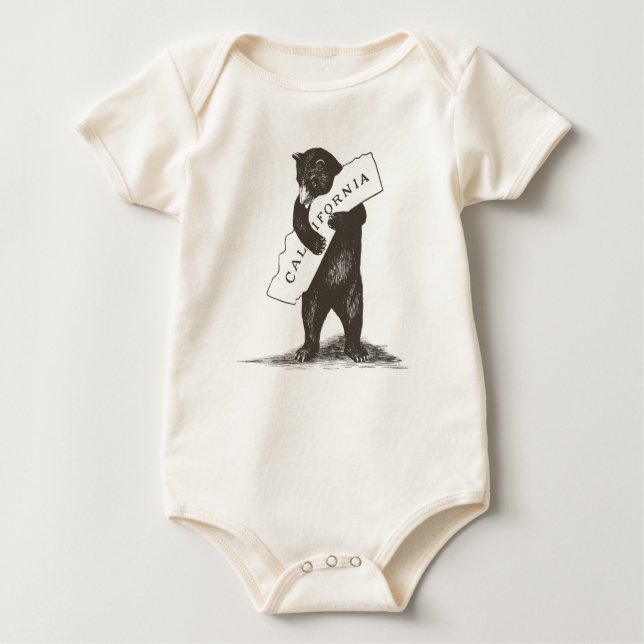 I Liebe Sie Kalifornien Baby Strampler (Vorderseite)