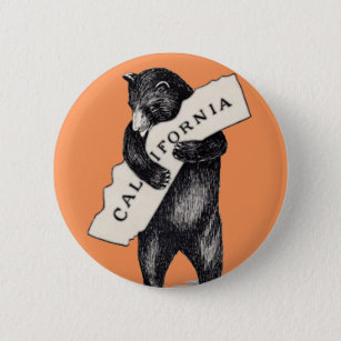 I Liebe Sie Kalifornien-feste Umarmung Button