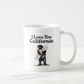 I Liebe Sie Kalifornien-feste Umarmung Tasse