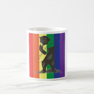 I Liebe Sie Kalifornien--Regenbogen Tasse