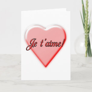 I Liebe Sie Karte