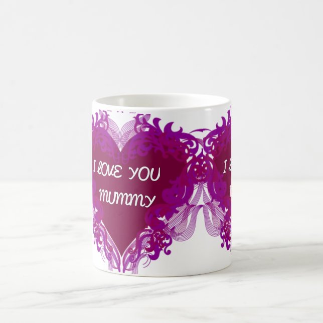 I LIEBE SIE MAMA-GESCHENK-ROMANTISCHE TASSE (Mittel)