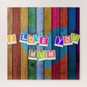 I Liebe Sie Mama - Herz Puzzle